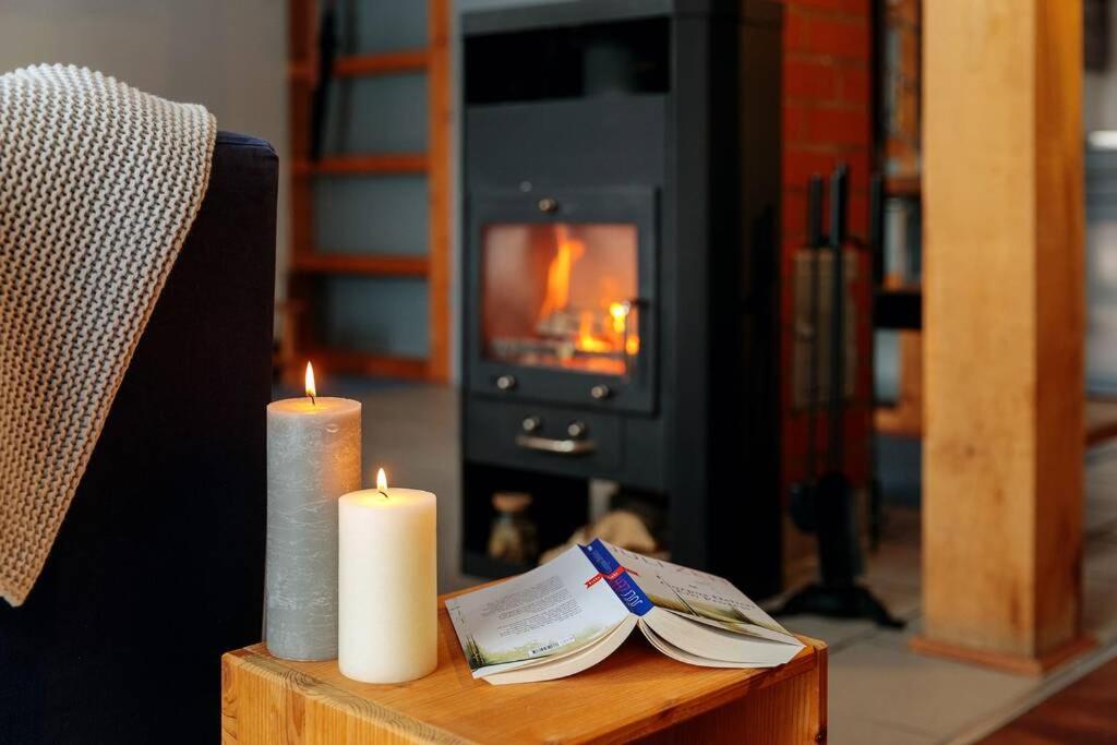 Modernes Landhaus Mit Sauna Hohen Pritz エクステリア 写真